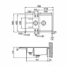  Franke sudopera Basis BFG 651-78 114.0301.345 