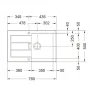 Franke sudopera Sirius S2D 611-78 143.0590.196