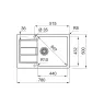 Franke sudopera Sirius 2 S2D 611-78 XL 143.0590.221