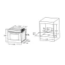 Midea ugradna rerna 65M90M1
