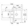 Franke sudopera Maris MRK 651-100 124.0335.701