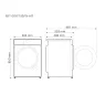 Midea veš mašina MF100W70B/W-HR