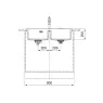 Franke sudopera Maris – MRG 620-39-39 FTL 114.0666.370