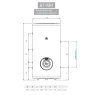 Termorad prohromski bojler BT-160 S IBR-80 silver metallic