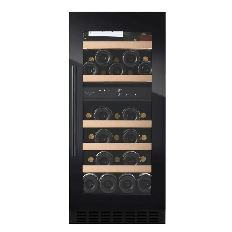 mQuvée podpultna vinska vitrina WineCave 800 4D WCD40FGB-800