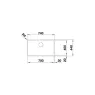 Blanco sudopera ZEROX 700-U 526244
