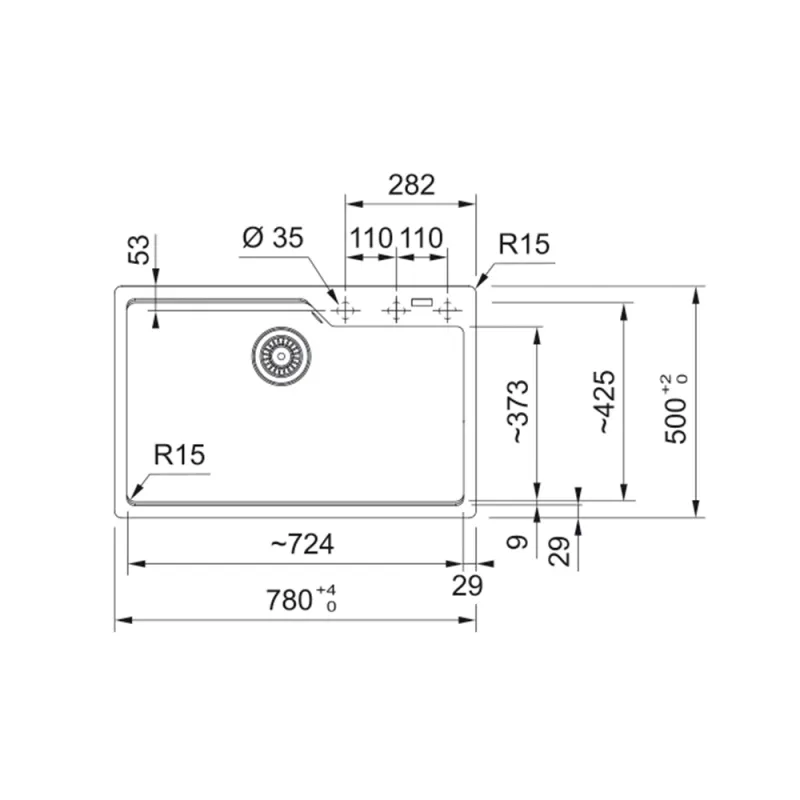 Franke sudopera UBG 610-72 114.0686.803