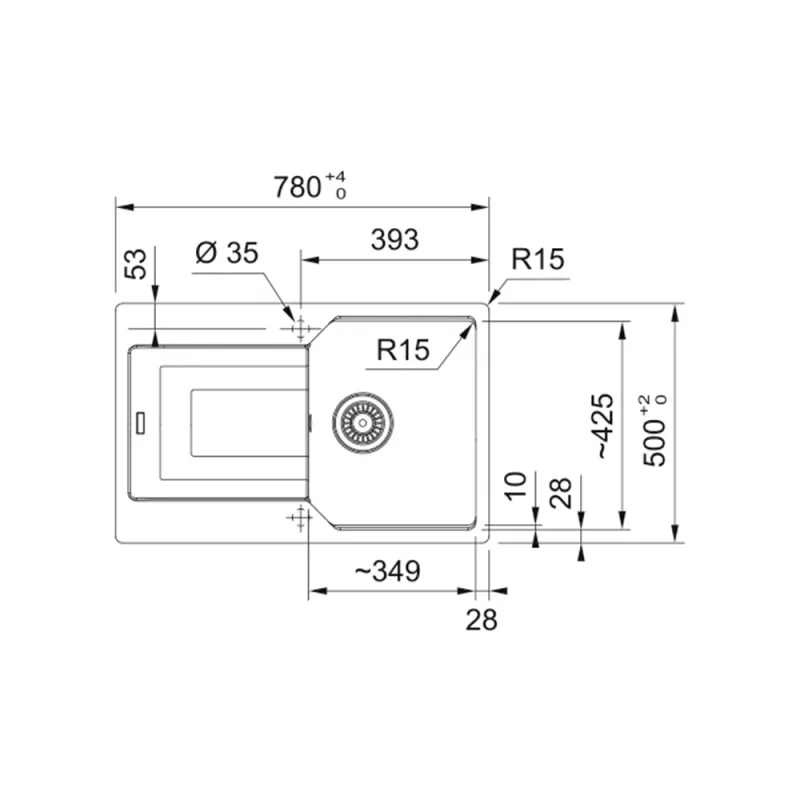 Franke sudopera UBG 611-78 114.0686.752